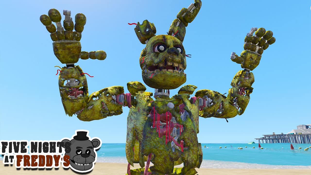 SpringTrap FNAF [Add-On Ped] 