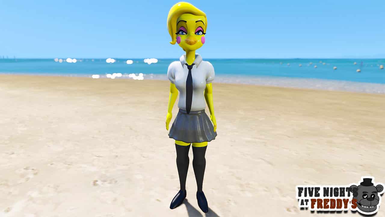 GTA 5 Mods FNAF Anime Toy Chica - GTA 5 Mods Website