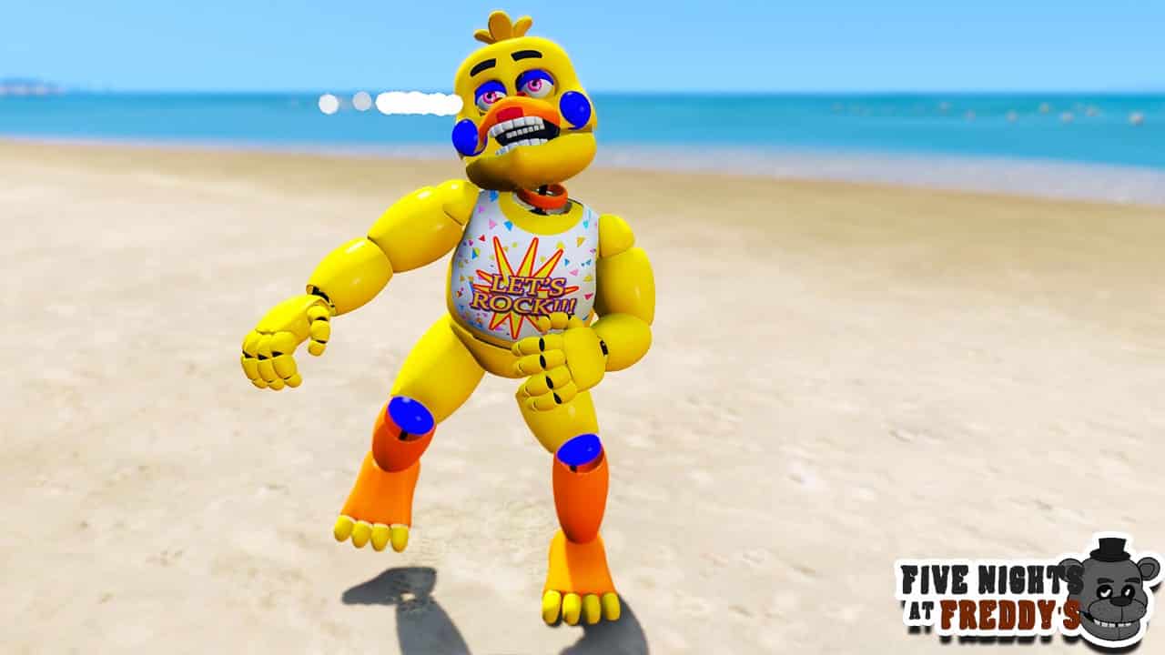 GTA 5 Mods FNAF Rockstar Chica - GTA 5 Mods Website