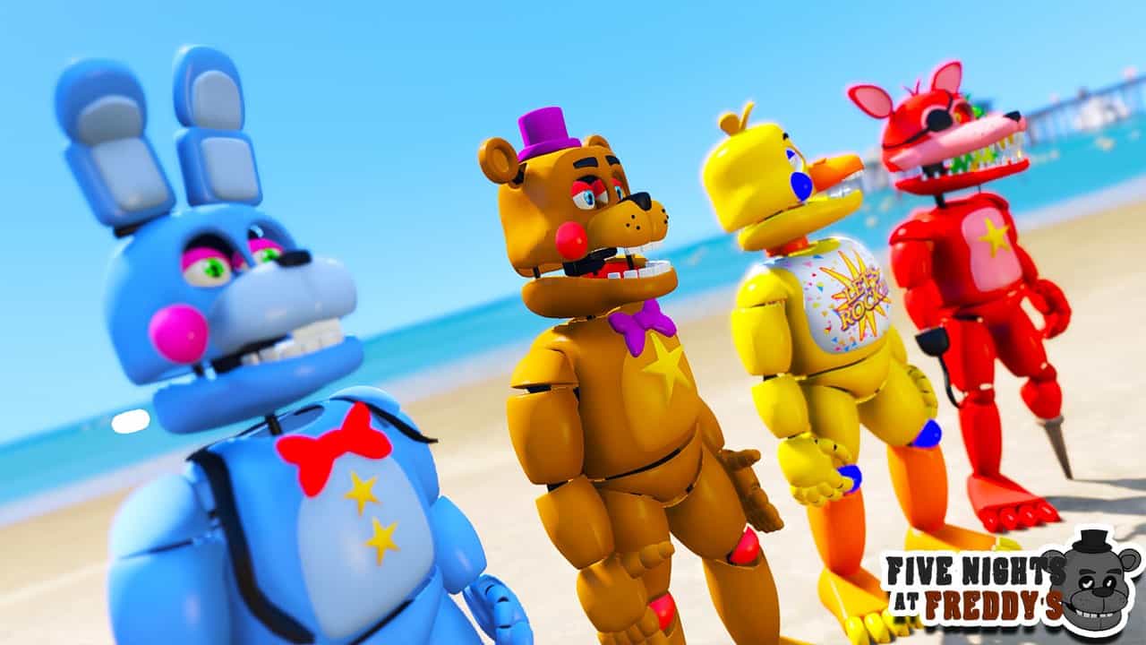 GTA 5 Mods FNAF Rockstar Freddy - GTA 5 Mods Website