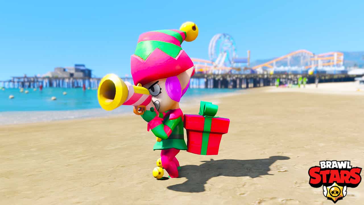 GTA 5 Mods Brawl Stars LIL HELPER PENNY - GTA 5 Mods Website