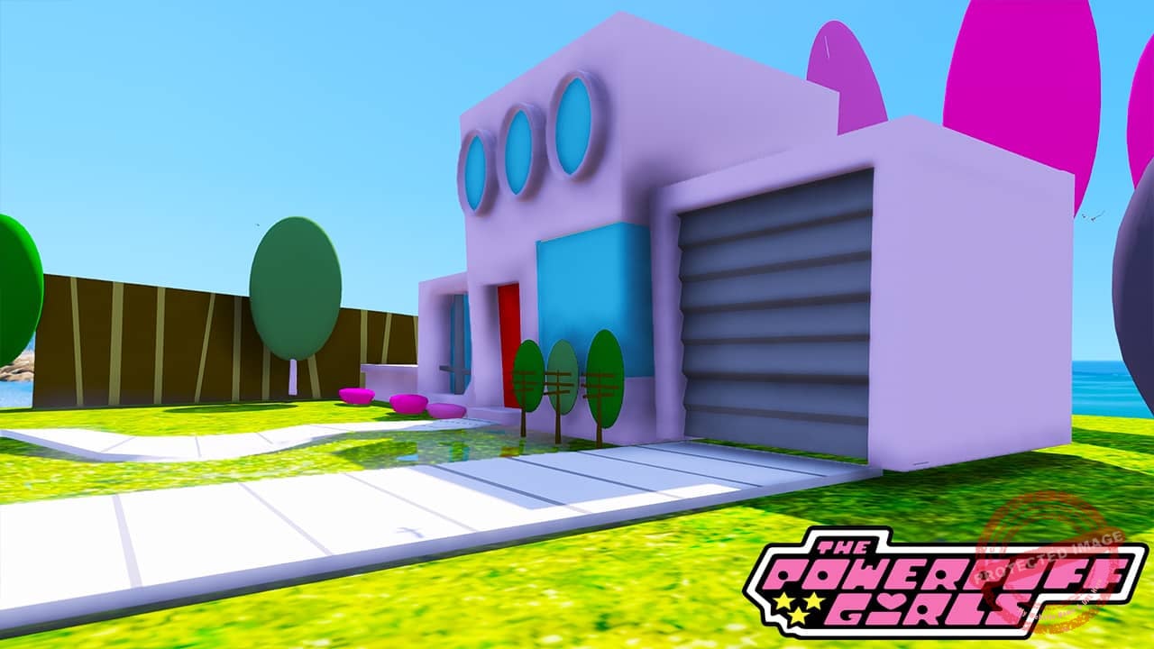 GTA 5 Mods Powerpuff Girls House - GTA 5 Mods Website