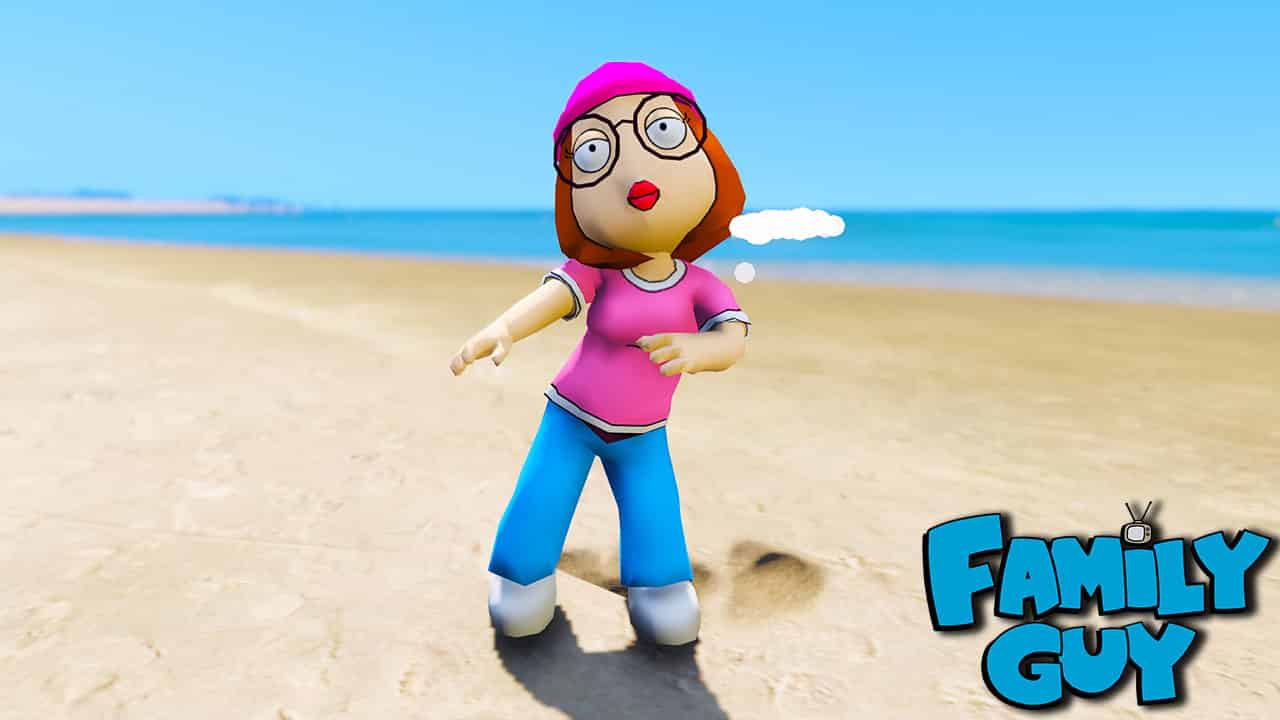 GTA 5 Mods Meg Griffin in Family Guy - GTA 5 Mods Website