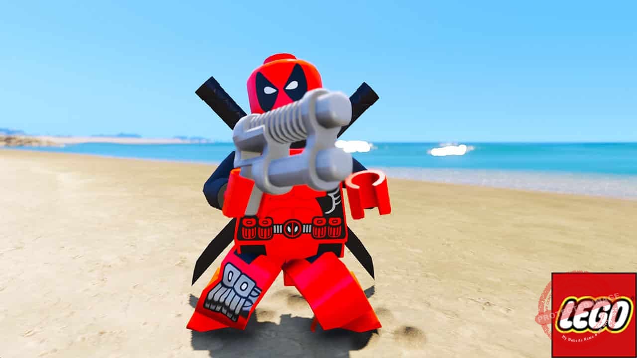 GTA 5 Mods LEGO Deadpool - GTA 5 Mods Website