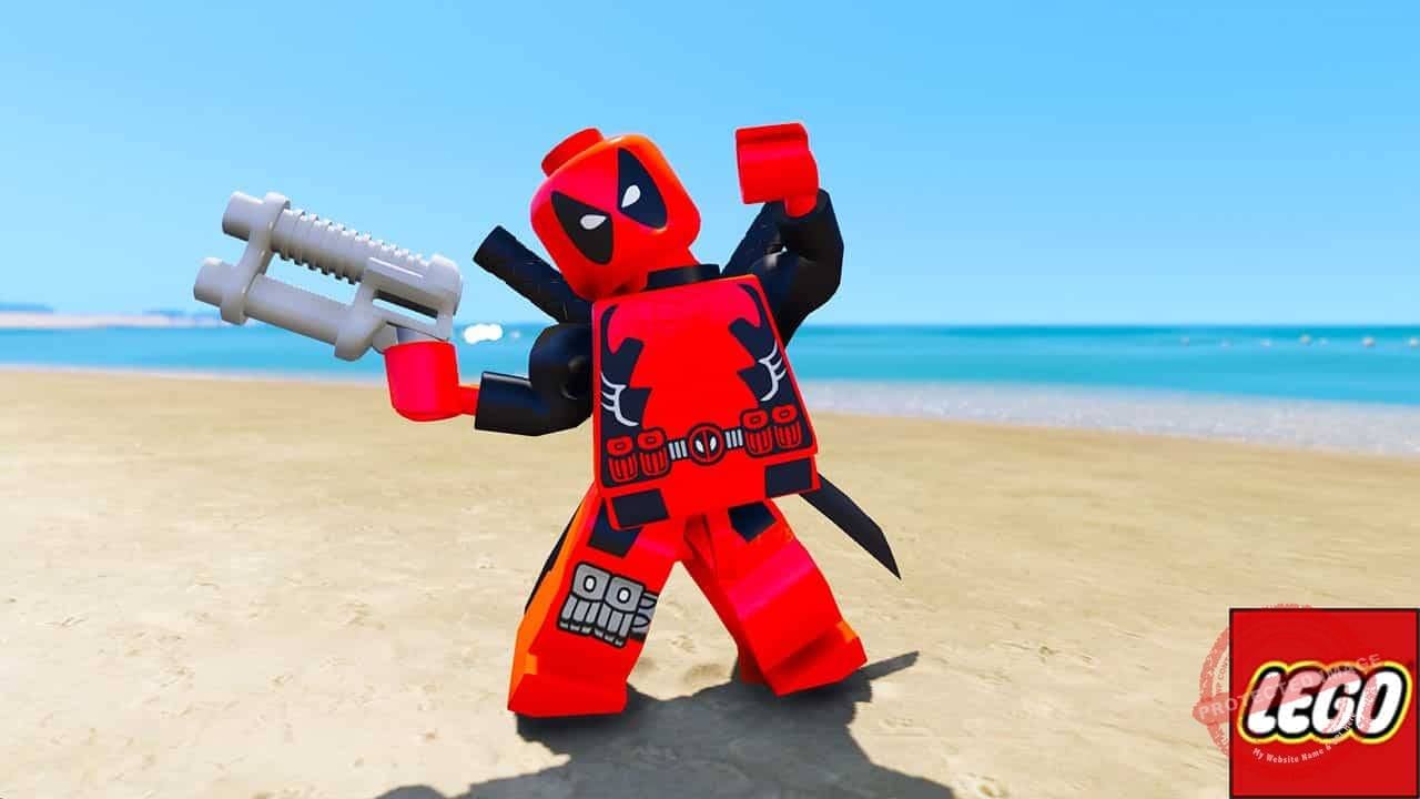 GTA 5 Mods LEGO Deadpool - GTA 5 Mods Website