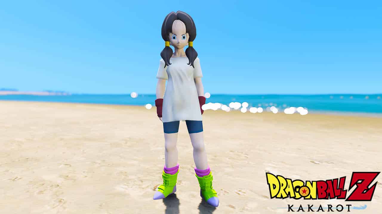 GTA 5 Mods Videl in Dragon Ball Kakarot - GTA 5 Mods Website