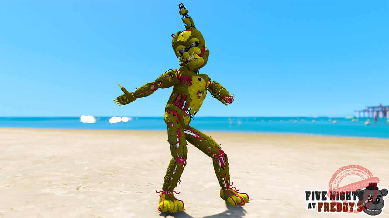 GTA 5 Mods FNAF Scraptrap - GTA 5 Mods Website