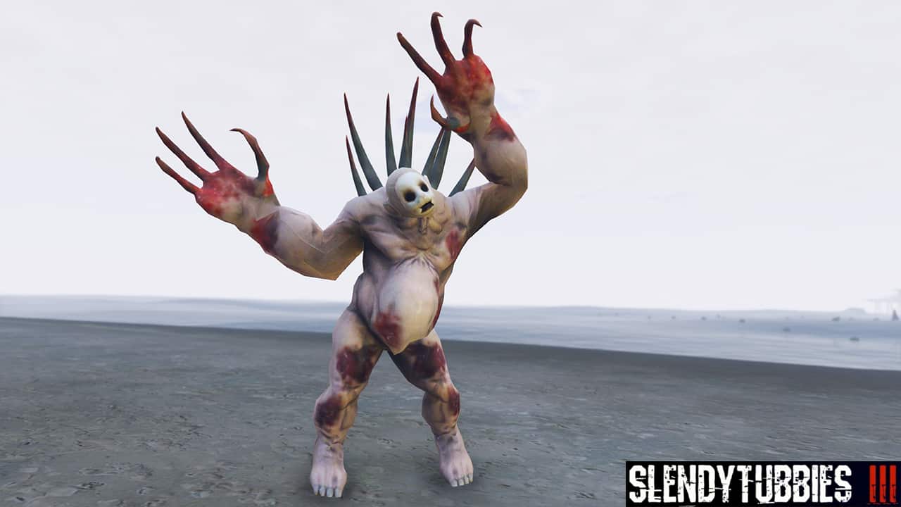 GTA 5 Mods New Born Berserker Gigant in Slendytubbies 3 - GTA 5