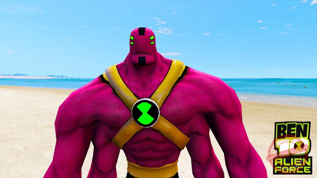 GTA 5 Mods Ben 10 Ultimate Alien Four Arms - GTA 5 Mods Website