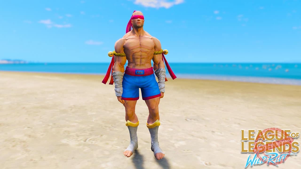 muay thai lee sin in game