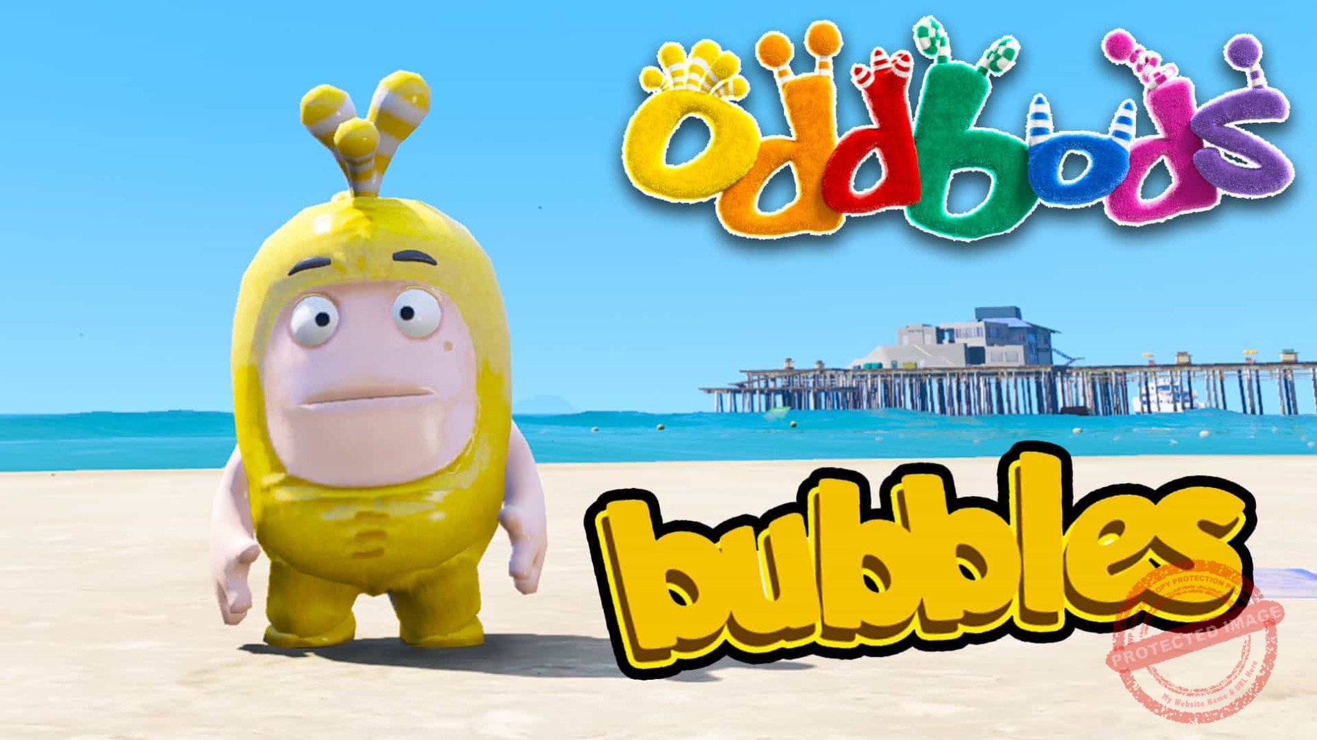 GTA 5 Mod Oddbods Bubbles - GTA 5 Mods Website