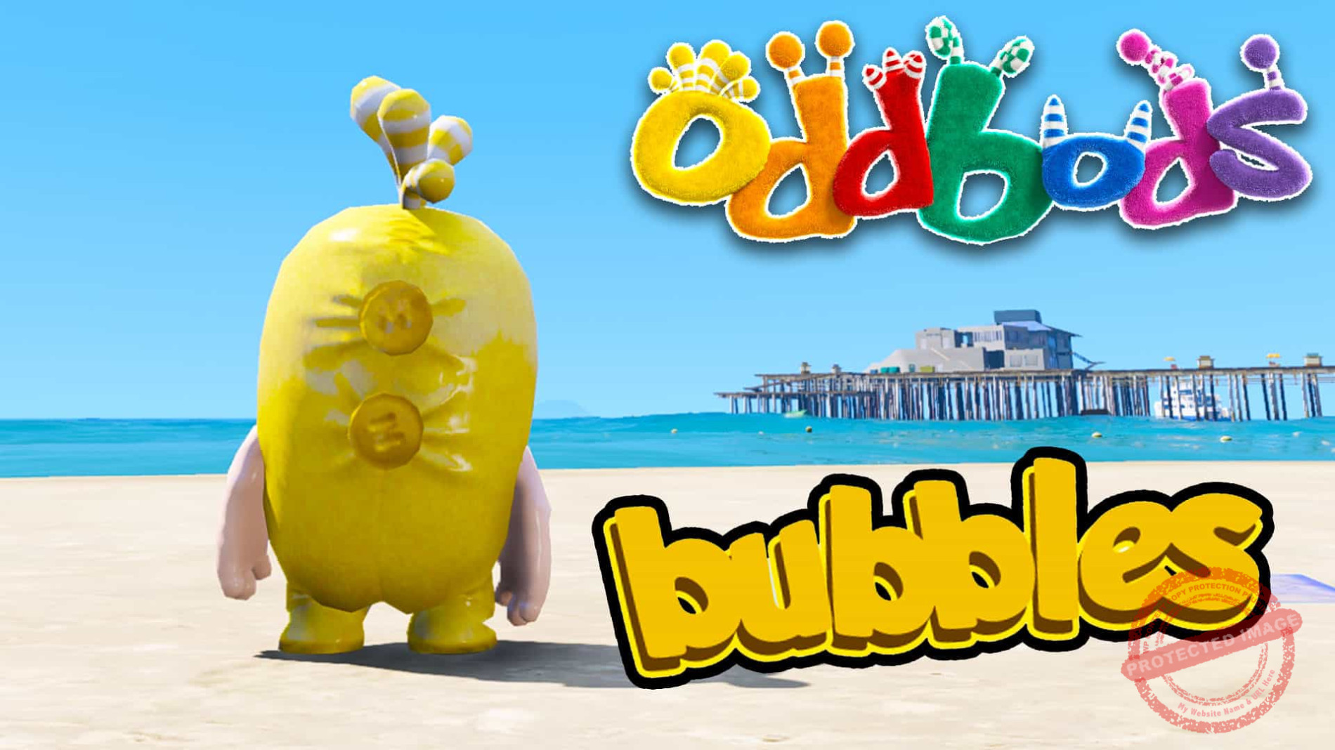 GTA 5 Mod Oddbods Bubbles - GTA 5 Mods Website