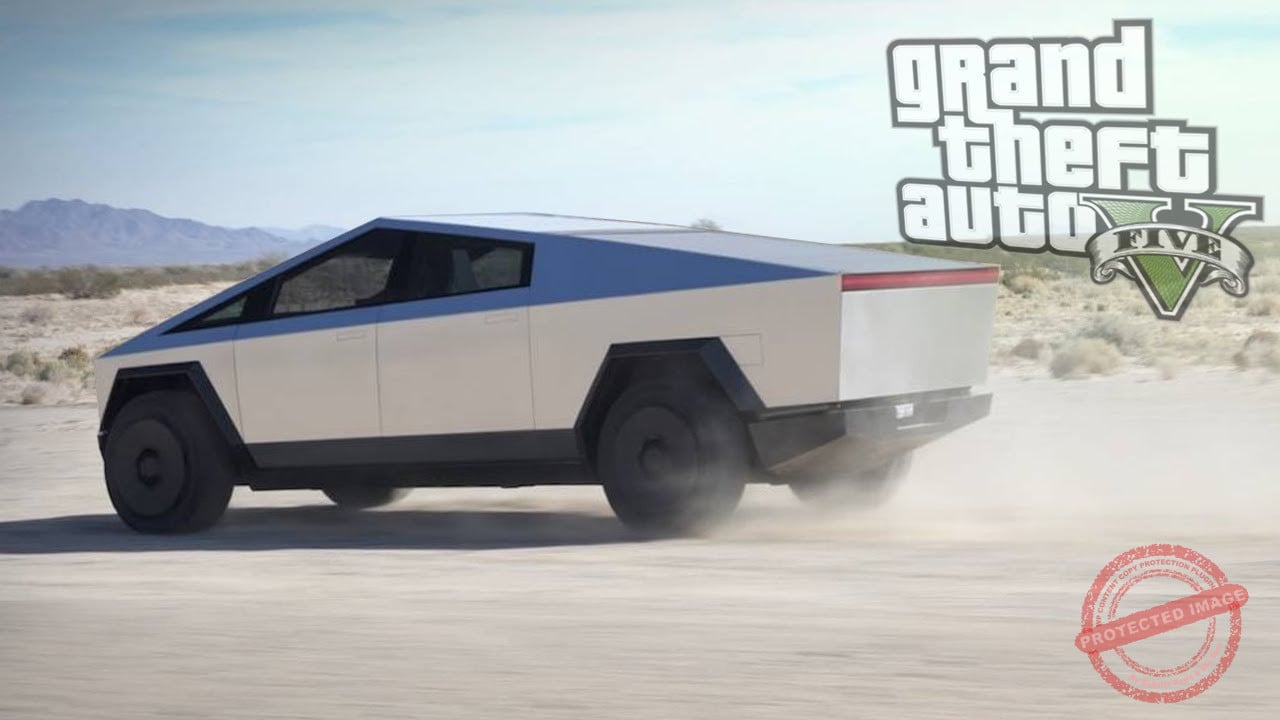 Cybertruck / GTA 5 Tesla Cybertruck Mods