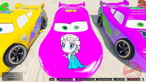 GTA 5 Mod Lightning McQueen Superheroes - Image 8