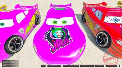 GTA 5 Mod Lightning McQueen Superheroes - Image 5