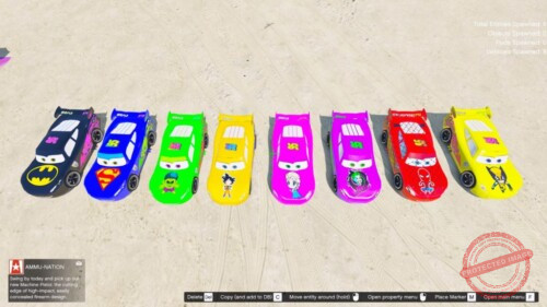 GTA 5 Mod Lightning McQueen Superheroes - Image 2