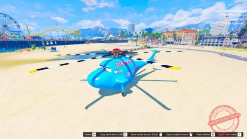 GTA 5 Mod Cars 3 Dinoco Helocopter - Image 3