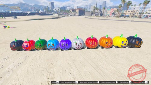 GTA 5 Mod Pumpkin Car - Image 2