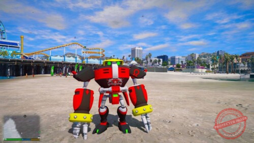 GTA 5 Mod Omega Sonic The Hedgehog - Image 3