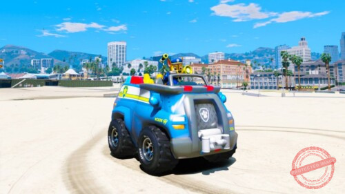 GTA 5 Mod Chase's Truck Paw Patrol - Image 5