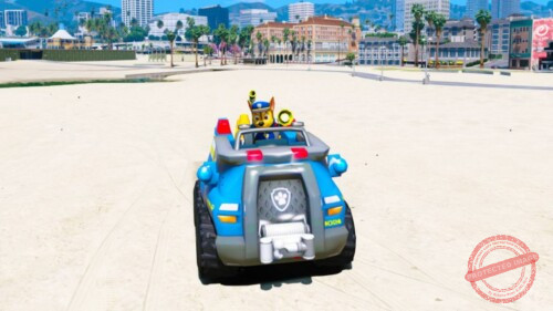 GTA 5 Mod Chase's Truck Paw Patrol - Image 4