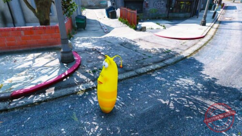GTA 5 Mod Yellow Larva - Image 2