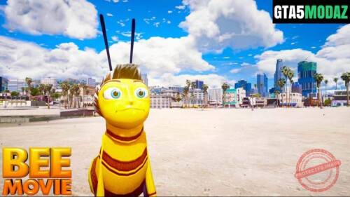 GTA 5 Mod Barry Benson Bee Movie - Image 4