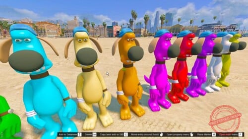 GTA 5 Mod Shaun The Sheep Bitzer Dog - Image 5