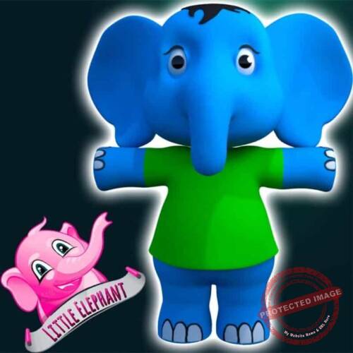 GTA 5 Mod Cartoon Baby Elephant