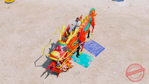 GTA 5 Mod Fortnite Dragon Glider Car - Image 2
