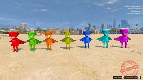 GTA 5 Mod Owlette Pj Masks - Image 3