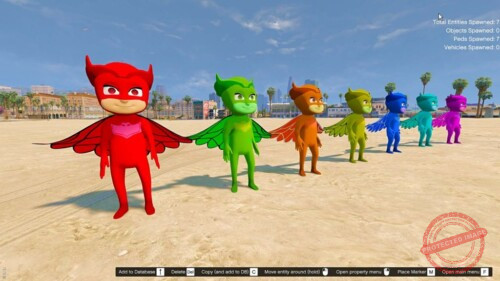 GTA 5 Mod Owlette Pj Masks - Image 2