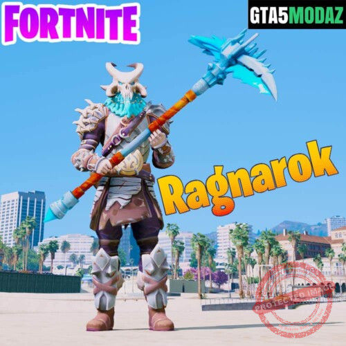 GTA 5 Mod Fortnite Ragnarok Skin