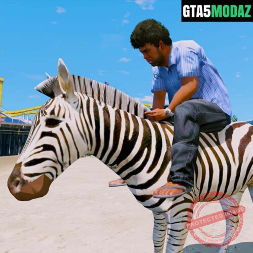 GTA 5 Mod Zebra