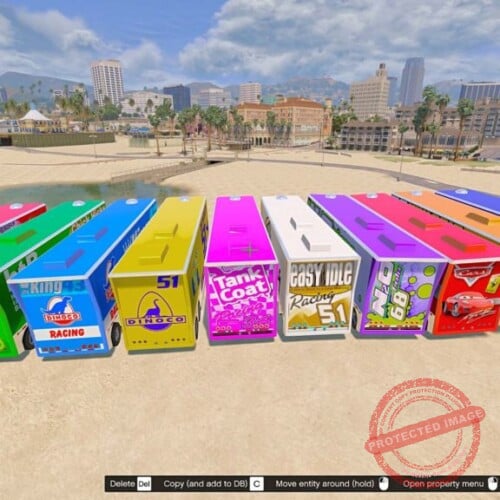 GTA 5 Mod Cars 3 Mack Truck Trailers Collection