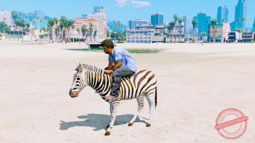 GTA 5 Mod Zebra - Image 4