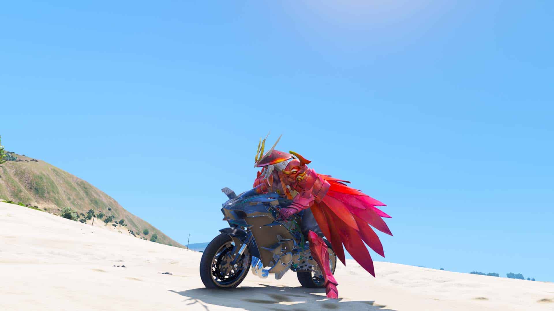 GTA 5 Mod Ryoma Bloodthirst Skin