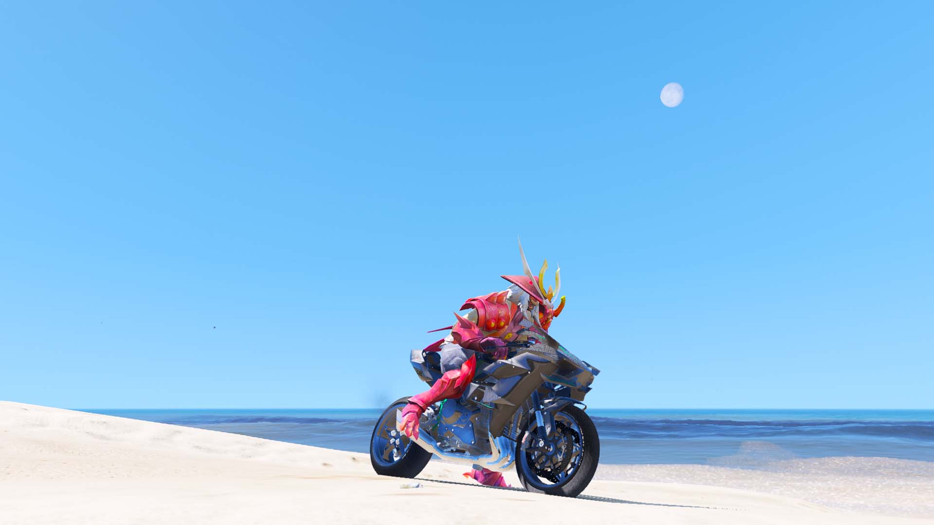GTA 5 Mod Ryoma Bloodthirst Skin