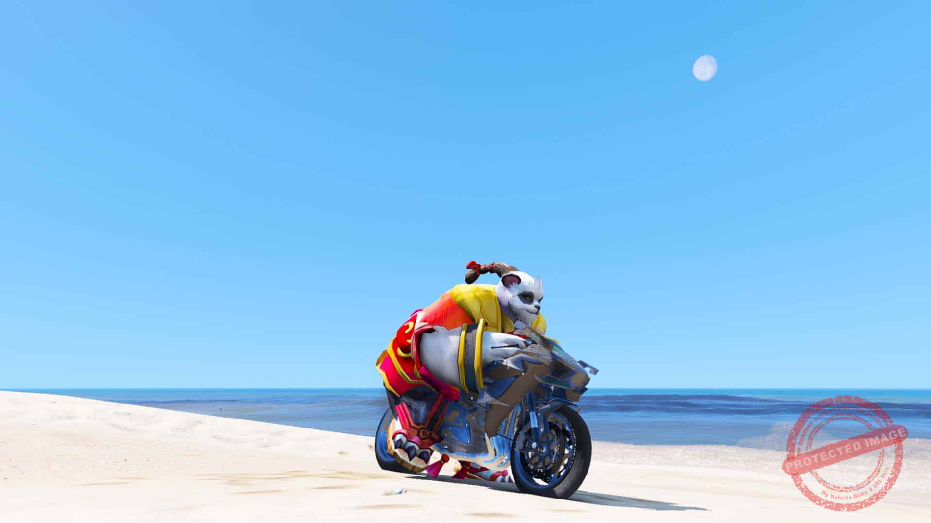 GTA 5 Mod Zuka Dragon Master Skin