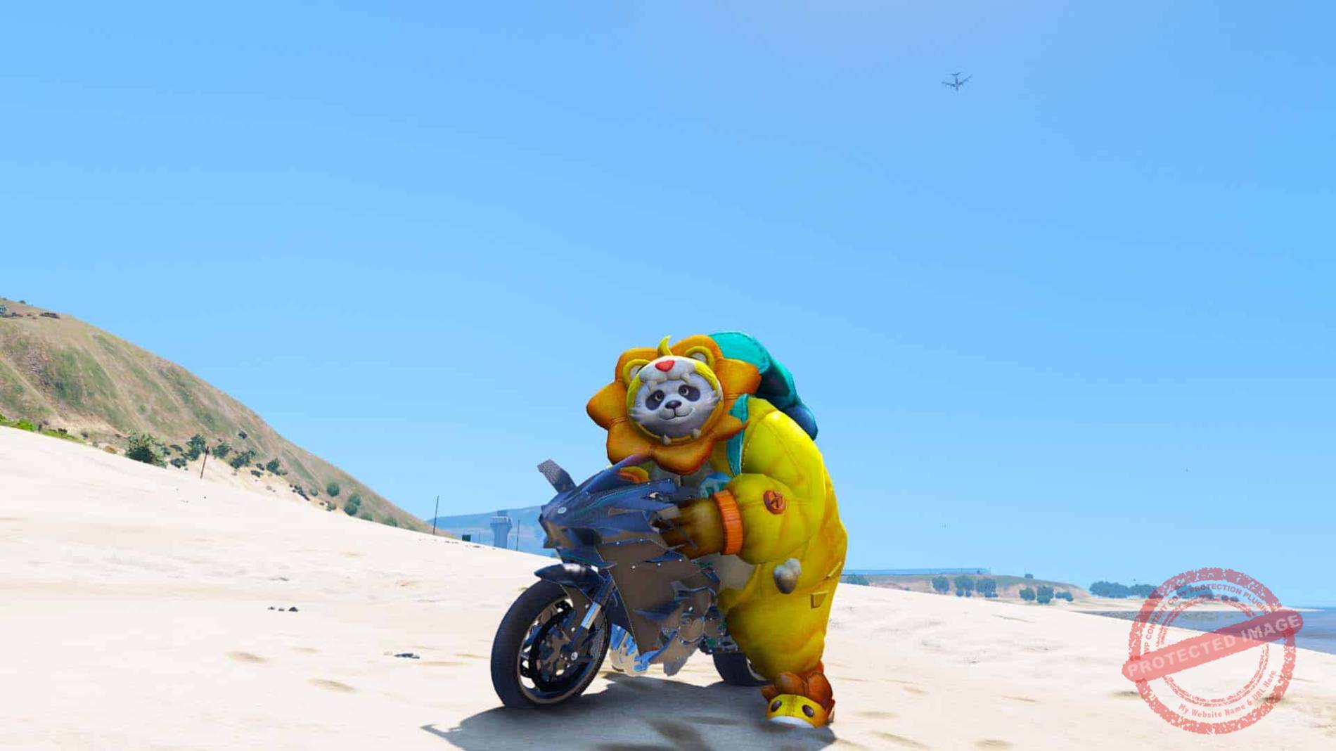 GTA 5 Mod Zuka Tooth Fury Skin