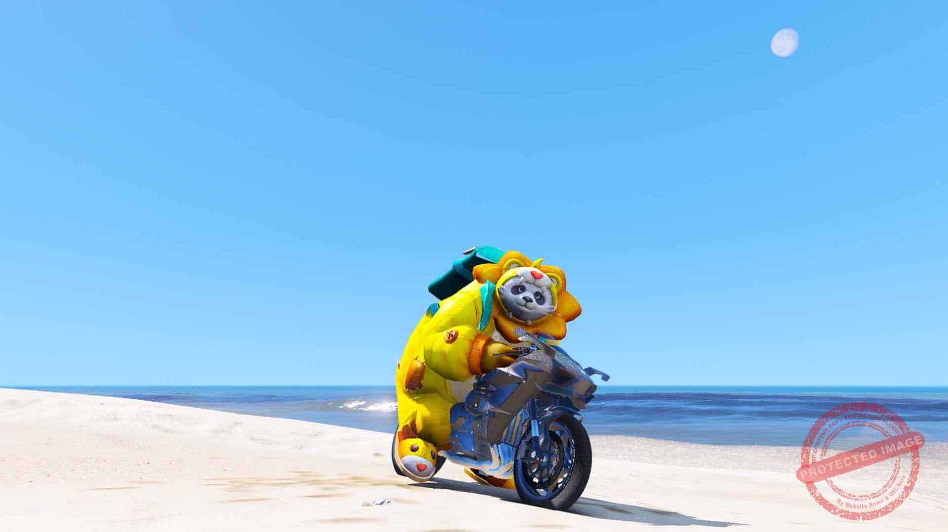 GTA 5 Mod Zuka Tooth Fury Skin