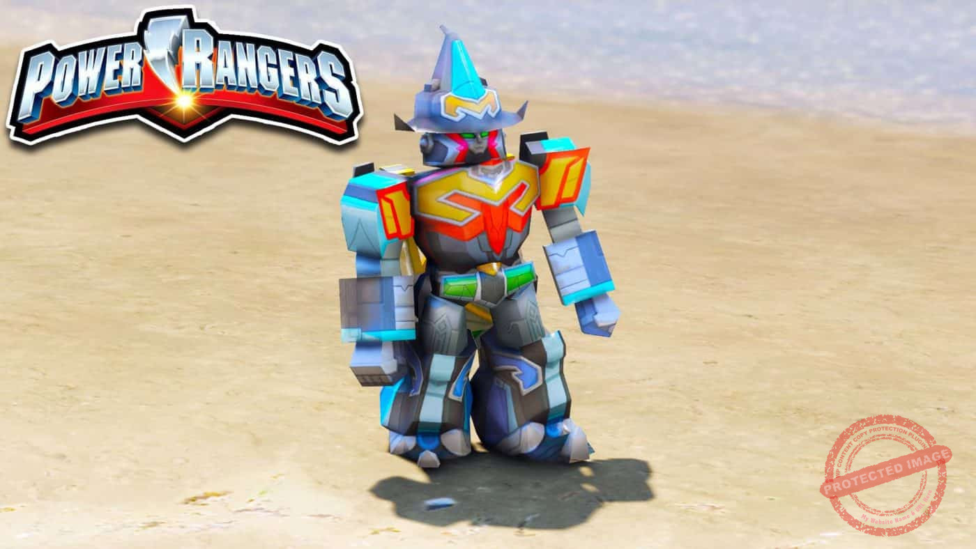 GTA 5 Mod Power Ranger Magiranger - GTA 5 Mods Website