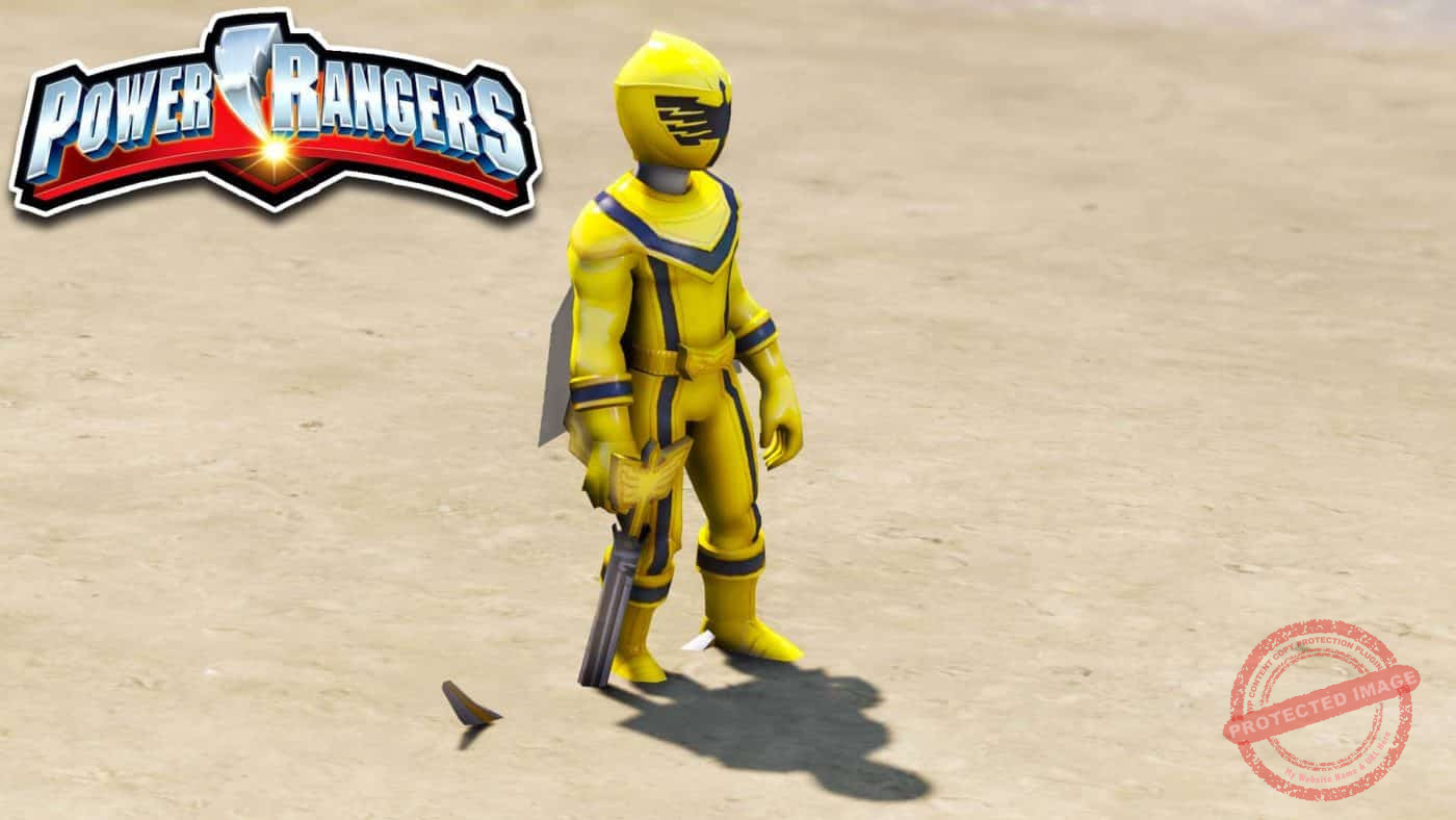 GTA 5 Mod Power Ranger Magiranger - GTA 5 Mods Website