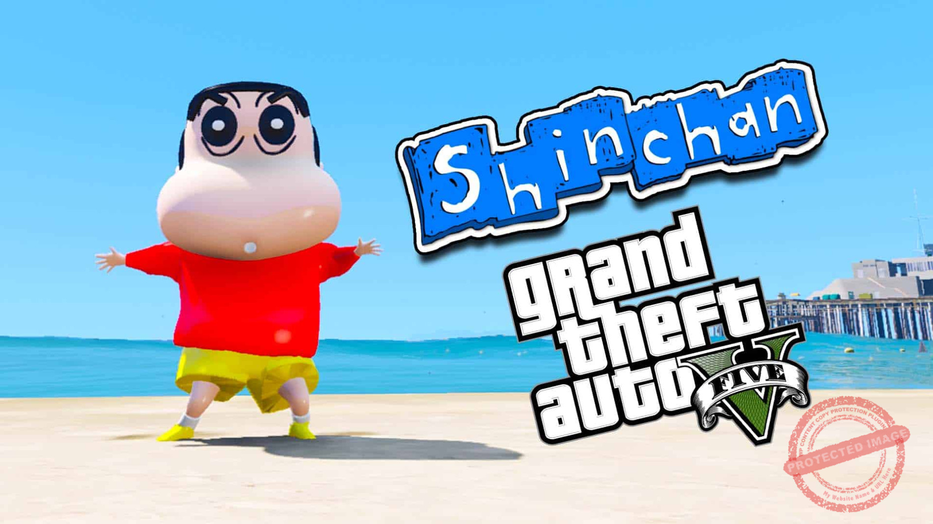 GTA 5 Mod Shinchan