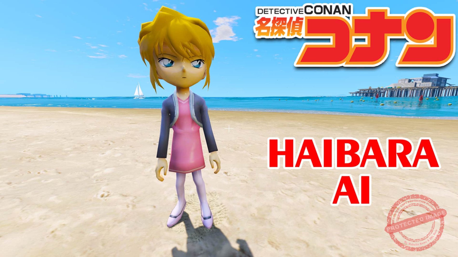 GTA 5 Mod Haibara Ai