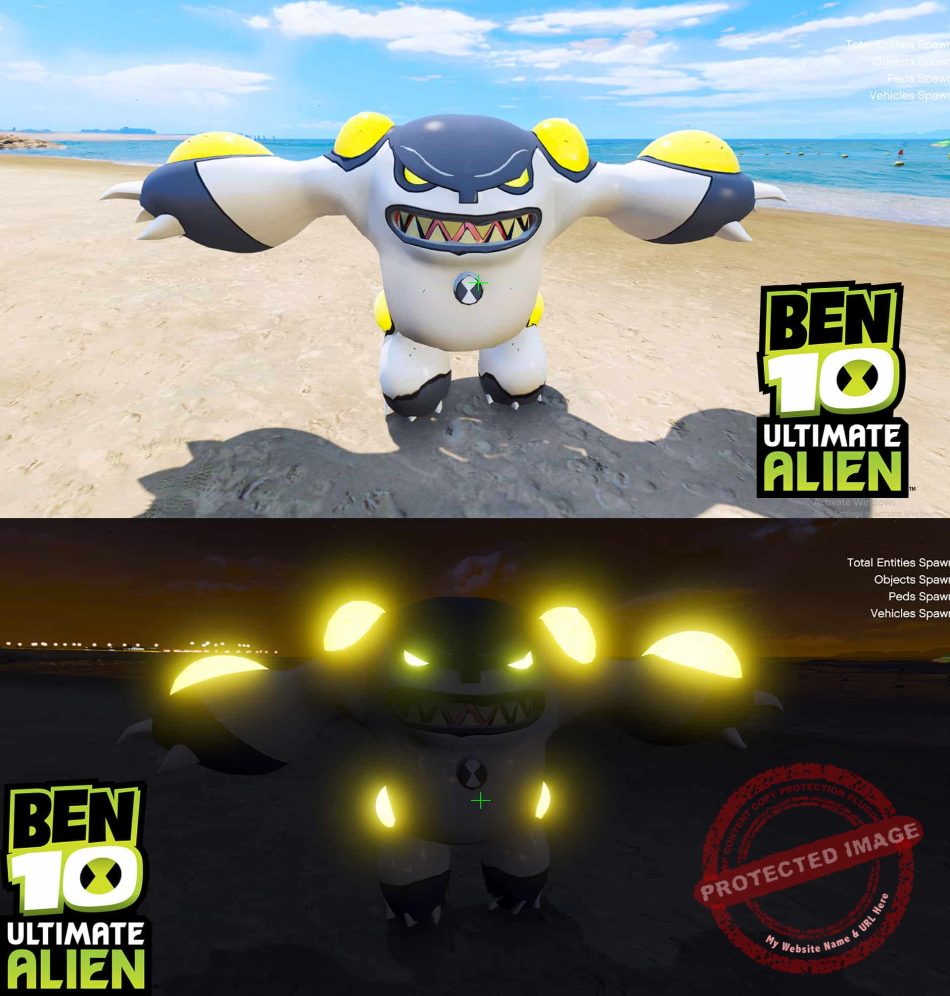 GTA 5 Mod Ben 10 Cannonbolt