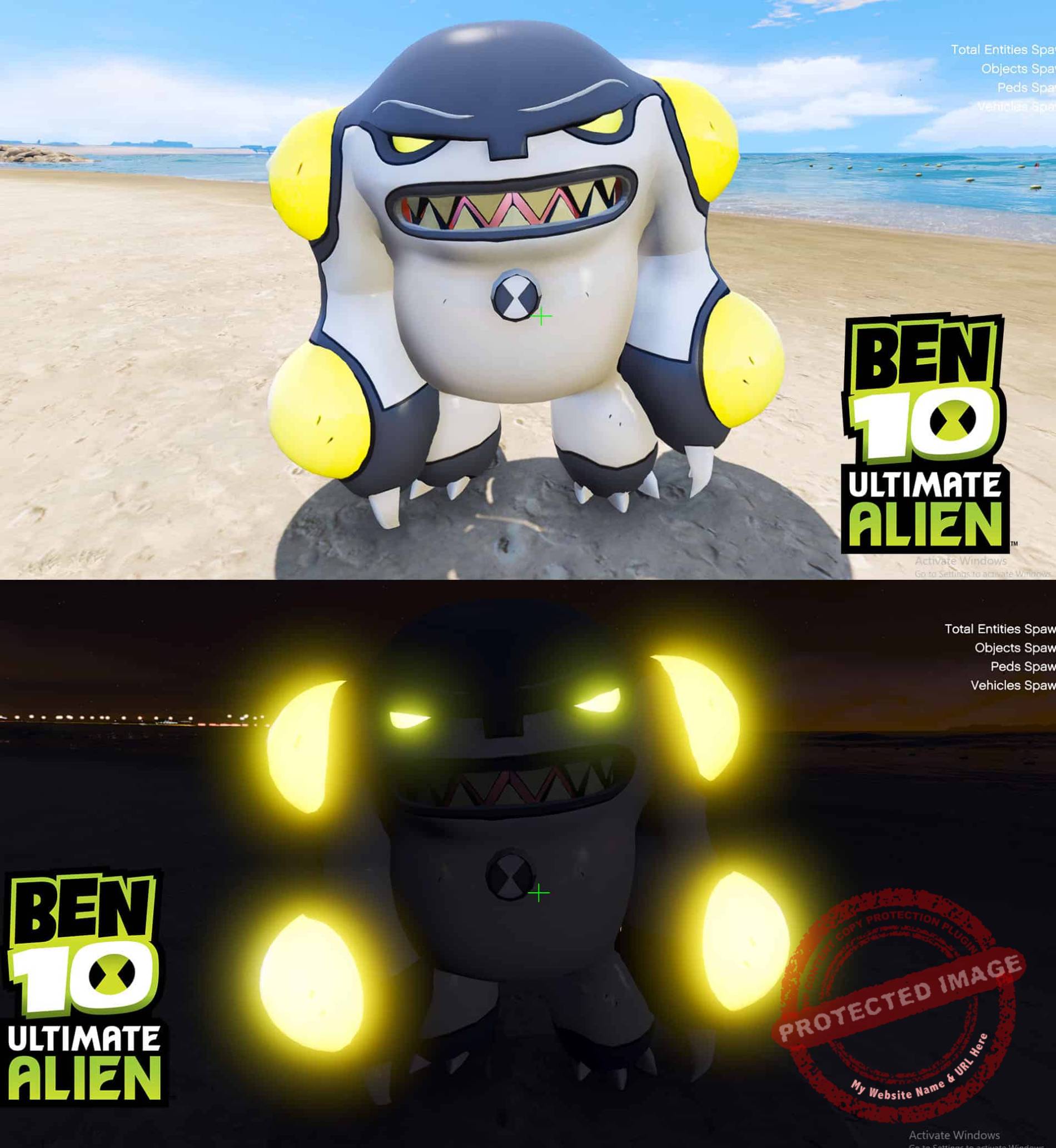 GTA 5 Mod Ben 10 Cannonbolt
