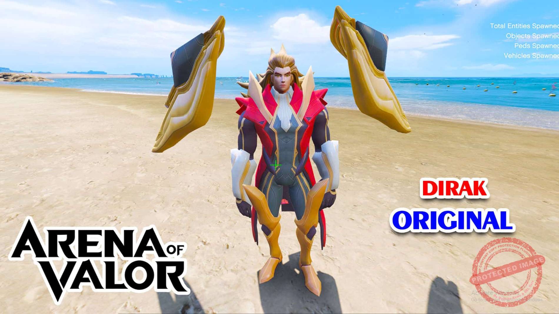 GTA 5 Mod Dirak Original Arena of Valor