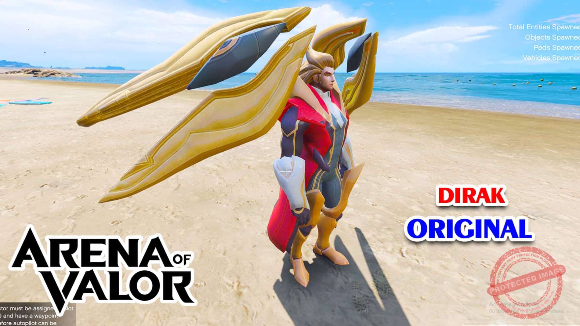 GTA 5 Mod Dirak Original Arena of Valor