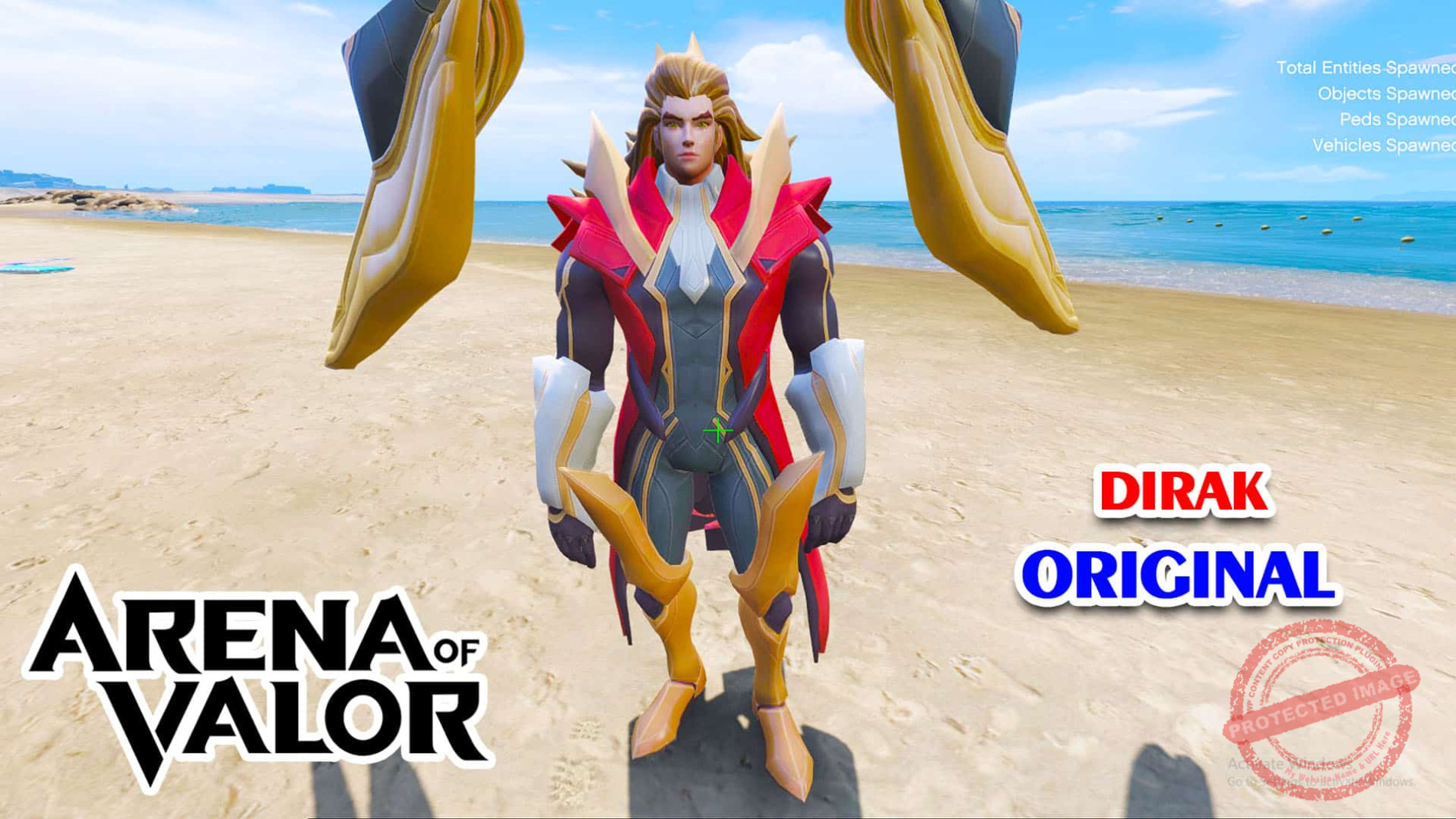 GTA 5 Mod Dirak Original Arena of Valor